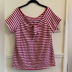 Torrid tie-front knit top. Size 3